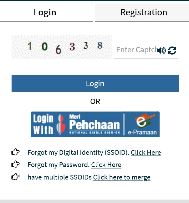 Recover SSO ID